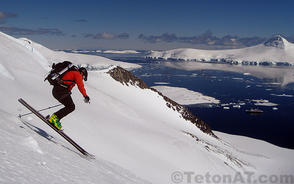 steve-romeo-skis-above-a-bay-in-antarctica steve-romeo-skis-above-a-bay-in-antarctica