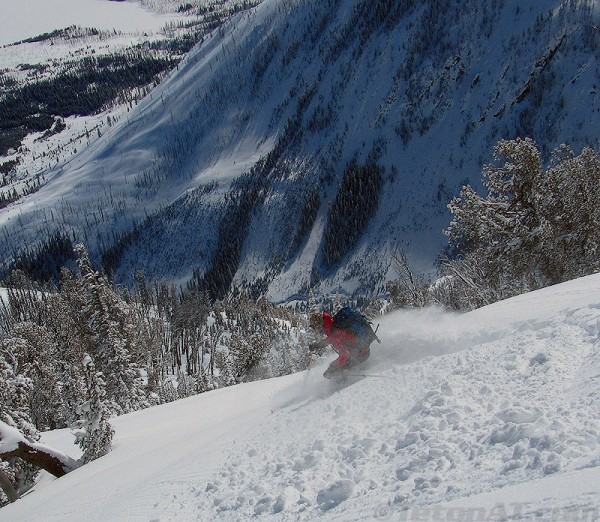 julia above waterfalls canyon