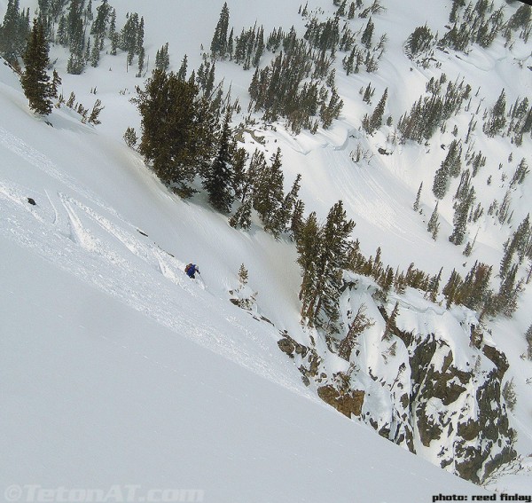 steve romeo skis north couloir right on peak 10686