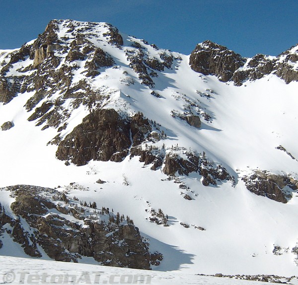 the east ridge coulior of doane peak