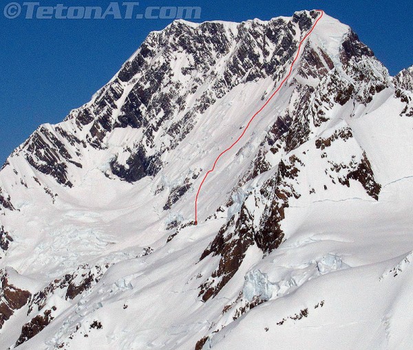 cook east face ski descent