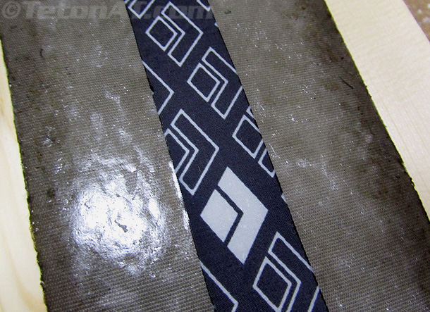 glue is smooth and buff