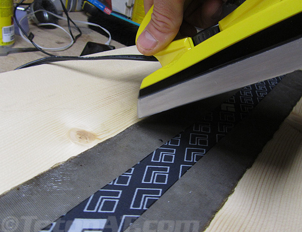 remove glue from edges