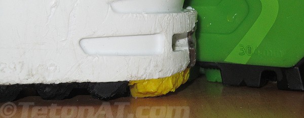 dynafit vulcan tlt5 boot sole length